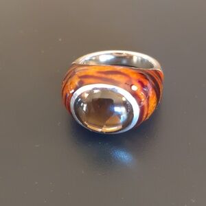 Sterling Silver Dome Ring